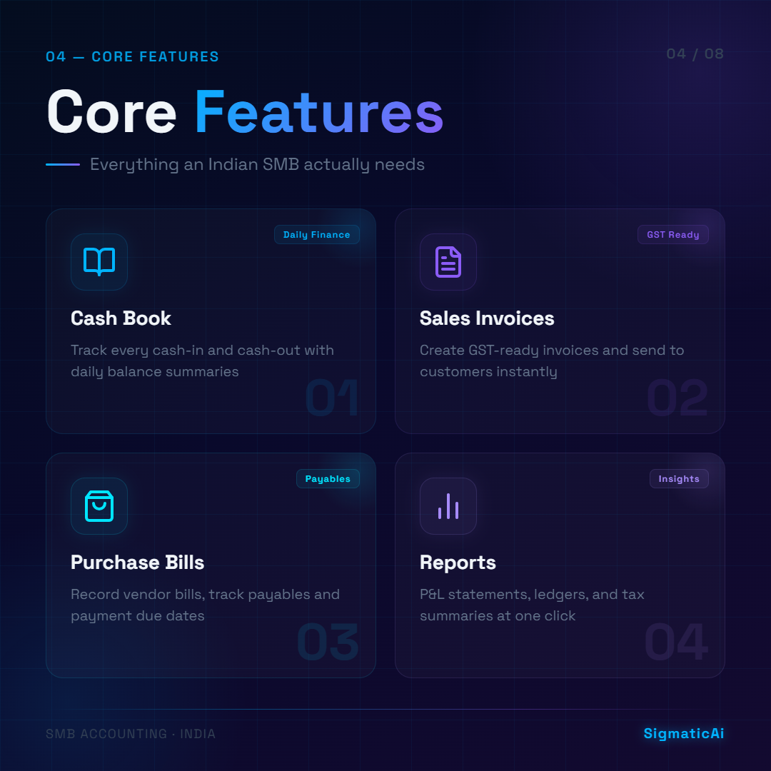 Accsys — Offline-First Accounting
